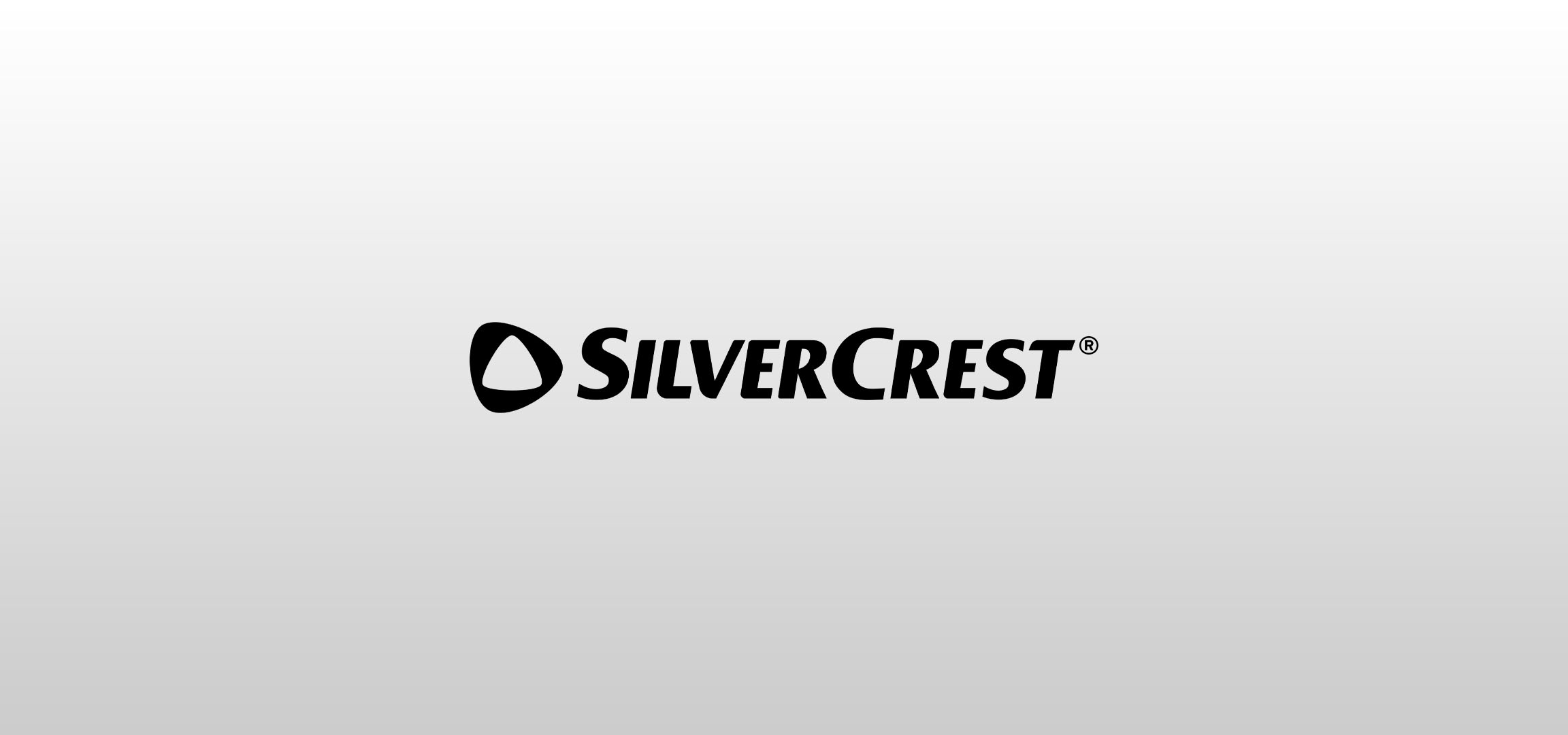 Логото на SilverCrest на светлосив фон.