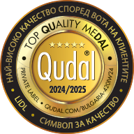 Qudal медал за най-високо качество на продуктите със собствена марка в България